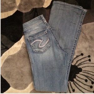 Silver Aiko Bootcut Jeans